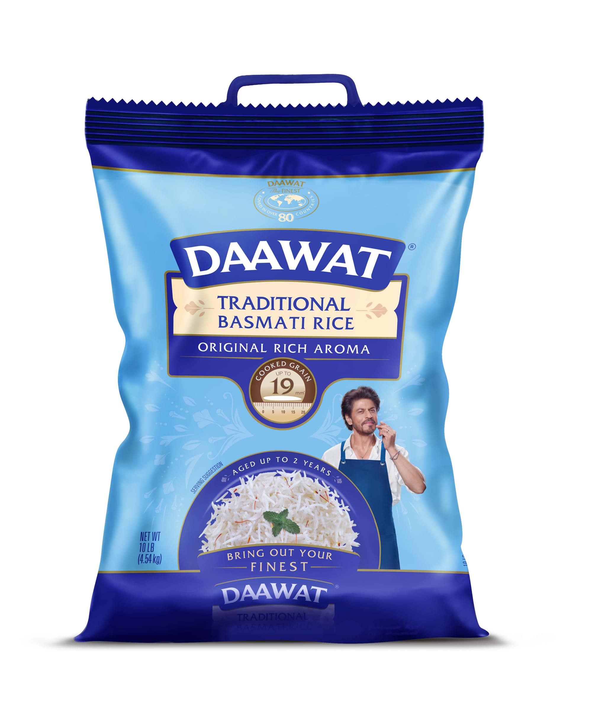 Daawat tradizionale Basmati Rice, 4,5 kilogram : Amazon.it